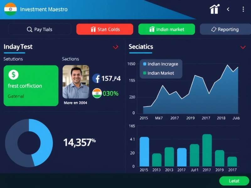 Investment Maestro gameplay screenshot showing virtual portfolio